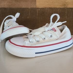 Classic Converse Low Top Chucks Toddler 7 EUC